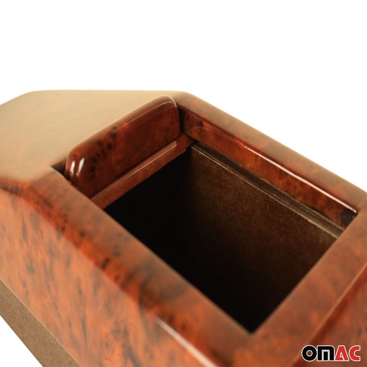 Mercedes W124 Casette Box - Omac - Walnut - '85-'89